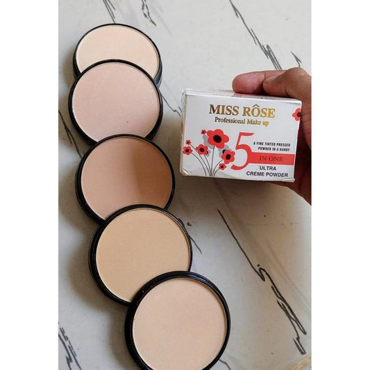 5 In 1 Miss Rose Compact Powder
